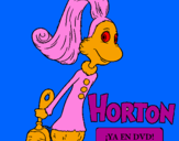 Disegno Horton - Sally O'Maley pitturato su Stella