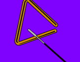 Disegno Triangolo pitturato su Michael J