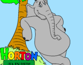 Disegno Horton pitturato su camillastt