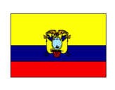 Disegno Ecuador pitturato su mimy
