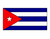Disegno Cuba pitturato su mimy