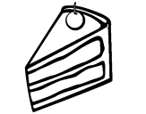 Disegno Torta di mele Información pitturato su ock osi