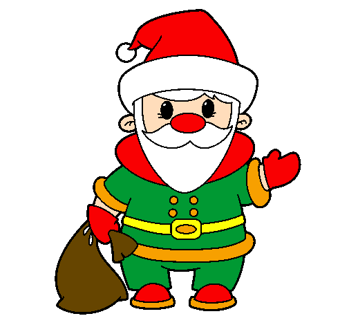 Disegni Elfi Di Babbo Natale.Disegno Babbo Natale 4 Colorato Da Utente Non Registrato Il 15 Di Settembre Del 2011