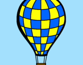 Disegno Pallone aerostatico pitturato su vvvvsciscivvvvvvvv