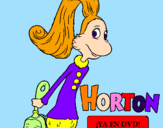 Disegno Horton - Sally O'Maley pitturato su sissi 2000