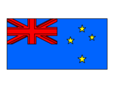 Disegno Nuova Zelanda pitturato su antonio