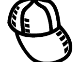 Disegno Berretto da baseball  pitturato su michele