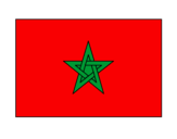 Disegno Marocco pitturato su mario      