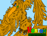 Disegno Horton - Vlad pitturato su edoardo