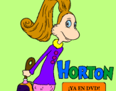 Disegno Horton - Sally O'Maley pitturato su sofia
