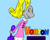 Disegno Horton - Sally O'Maley pitturato su Matilde