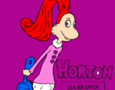 Disegno Horton - Sally O'Maley pitturato su arianna