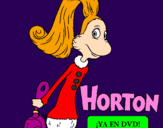Disegno Horton - Sally O'Maley pitturato su allegra