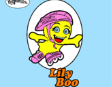 Disegno LilyBoo pitturato su chanltalccc,l,kjujkò-l.l