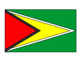 Disegno Guyana pitturato su francesco