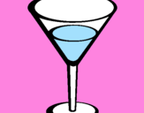 Disegno Cocktail pitturato su desy