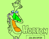 Disegno Horton - Sindaco pitturato su samuel