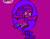 Disegno LilyBoo pitturato su Erica