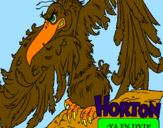 Disegno Horton - Vlad pitturato su emma 