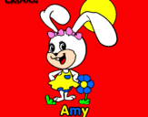 Disegno Amy pitturato su susanna s