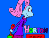 Disegno Horton - Sally O'Maley pitturato su horton