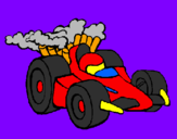 Disegno Auto di Formula 1  pitturato su davide.g