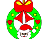 Disegno Decorazione natalizia  pitturato su tommasoviola
