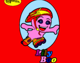 Disegno LilyBoo pitturato su ireirene