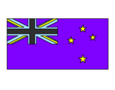 Disegno Nuova Zelanda pitturato su luca loris impastato