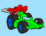 Disegno Auto di Formula 1  pitturato su davideb
