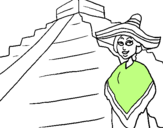 Disegno Messico pitturato su daniela largo