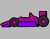 Disegno Formula 1 pitturato su camilla  chielli