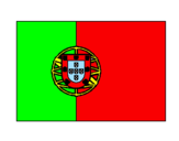 Disegno Portogallo pitturato su nicolollo