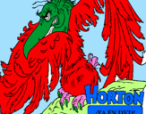 Disegno Horton - Vlad pitturato su DIANA