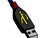 Disegno USB pitturato su ANDR EA  AMATO,