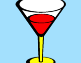Disegno Cocktail pitturato su GIULIA