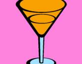 Disegno Cocktail pitturato su ILARIA F