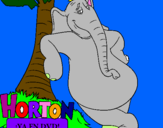 Disegno Horton pitturato su lisa