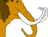 Disegno Mammuth  pitturato su turtwig