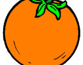 Disegno arance  pitturato su L