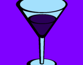 Disegno Cocktail pitturato su susi