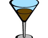 Disegno Cocktail pitturato su capo famu