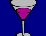 Disegno Cocktail pitturato su matteo piccinini