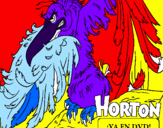 Disegno Horton - Vlad pitturato su matteo buenaventura