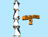 Disegno Madagascar 2 Pinguino pitturato su GiulyAust