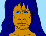 Disegno Homo Sapiens pitturato su claudiomax