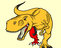 Disegno di Tirannosauros rex da colorare