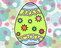 Disegno di Uova di Pasqua da colorare