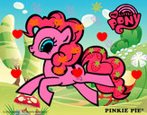 Disegno Pinkie Pie pitturato su GAIETTINA