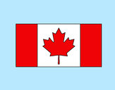 Disegno Canada pitturato su Erika0